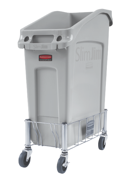 Rubbermaid SLIM JIM® Stainless Steel Dolly