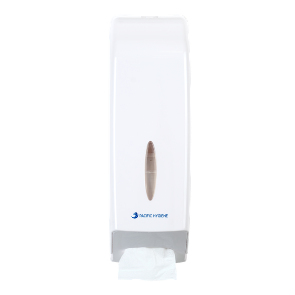 Pacific Hygiene Interleaved Toilet Tissue Dispenser White