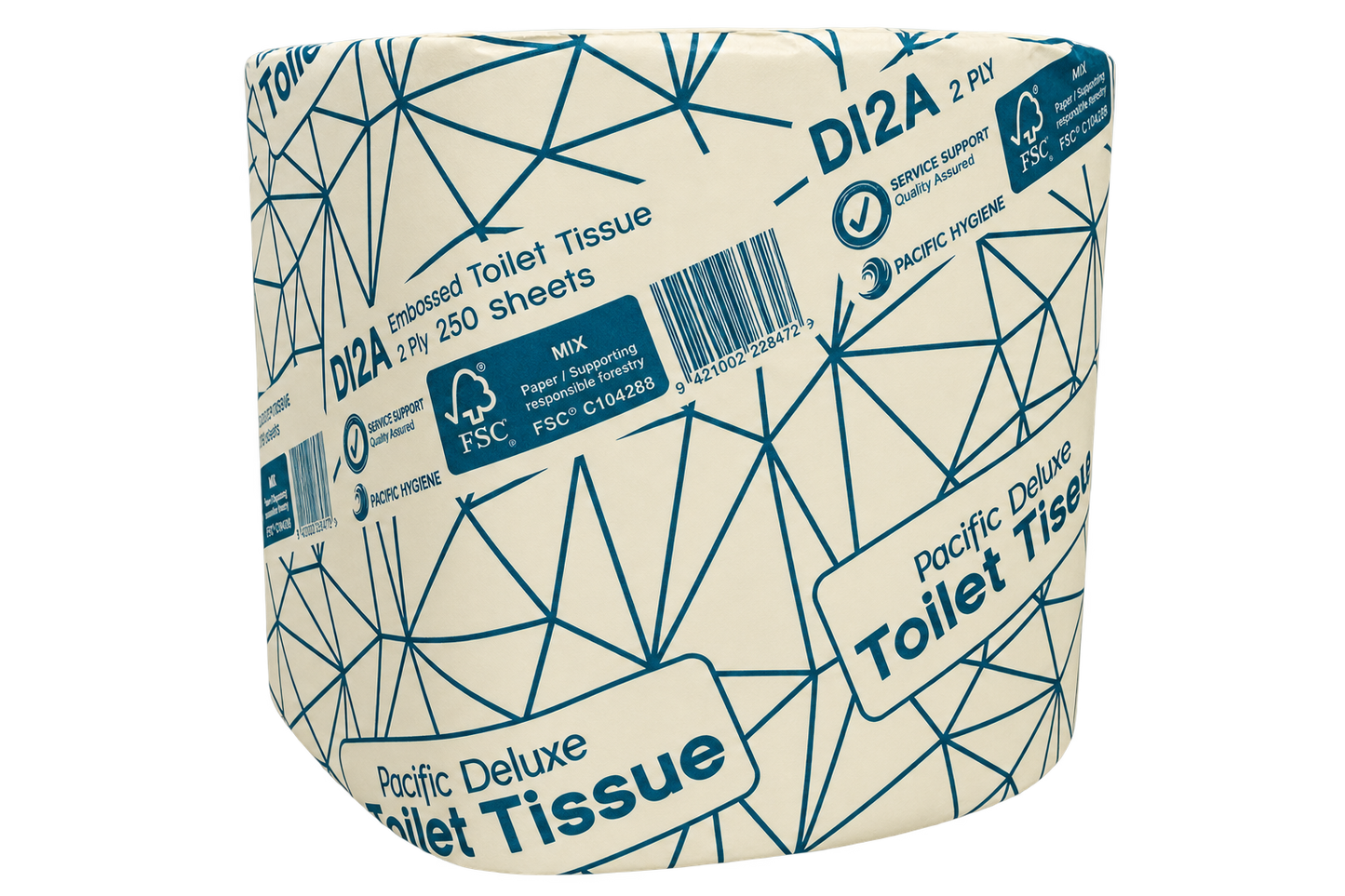 Pacific Deluxe Interleaved Tissue 2 Ply 250 Sheets - FSC®