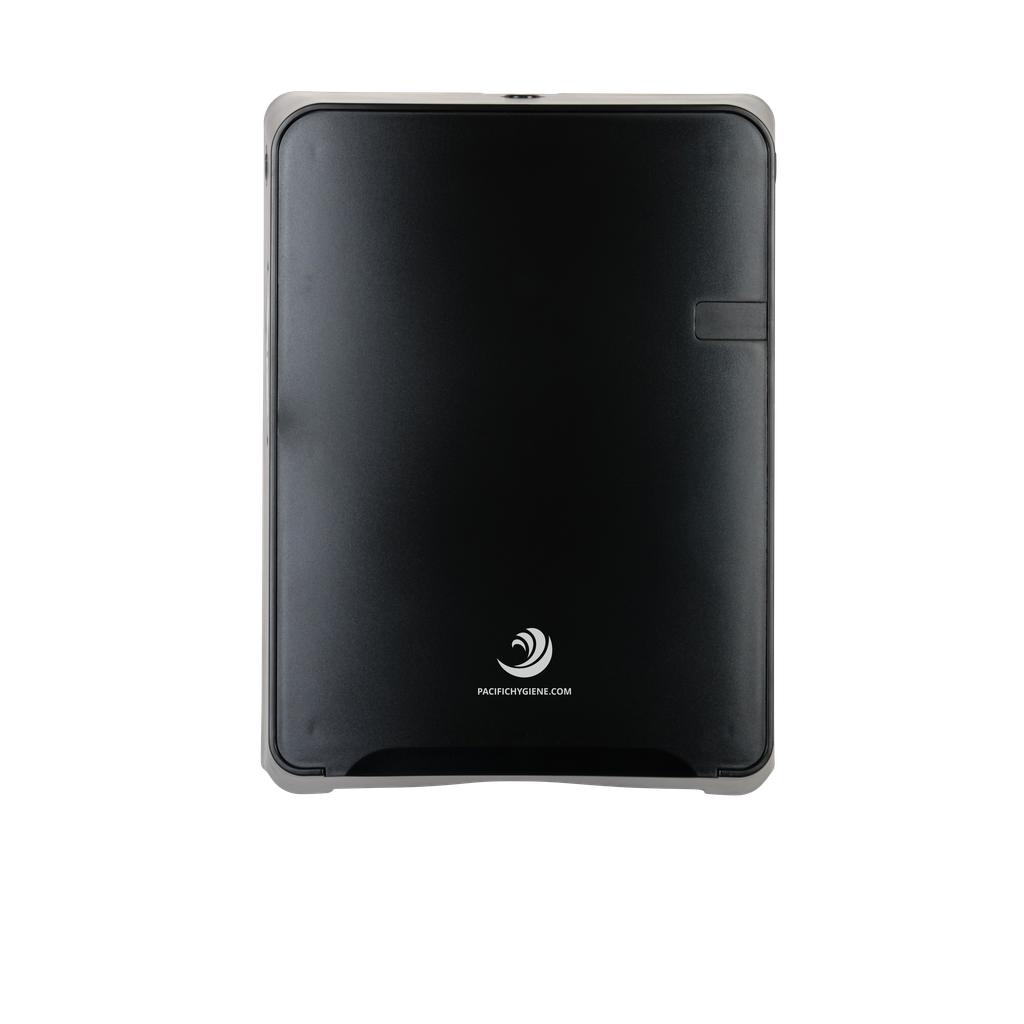 Quartz Slim Towel Dispenser Large - Black