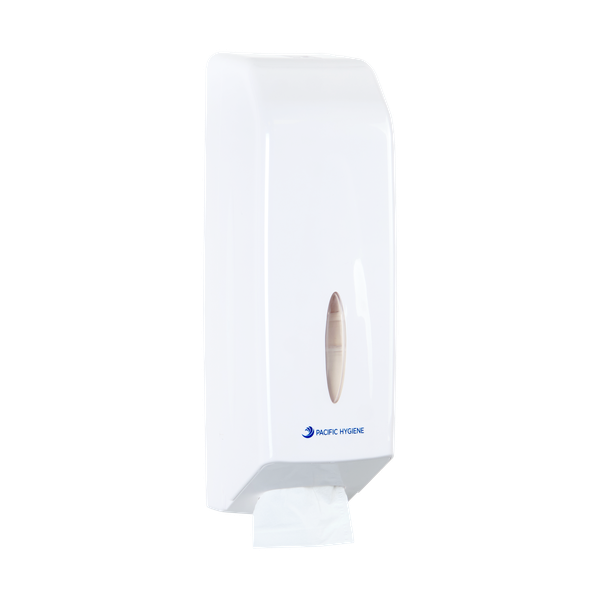Pacific Hygiene Interleaved Toilet Tissue Dispenser White
