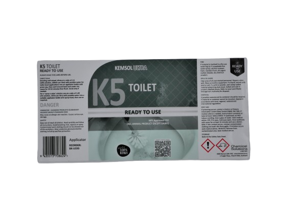 Ultra-Concentrate K5 App Label