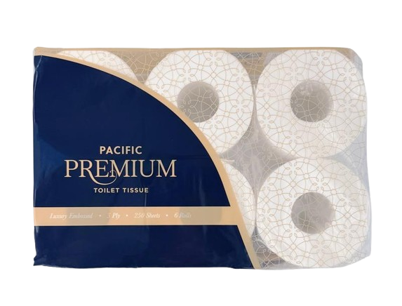 Pacific Premium 3Ply Toilet Roll - FSC® 6-Pack