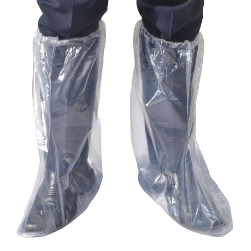 Clear 60um PE Overboot