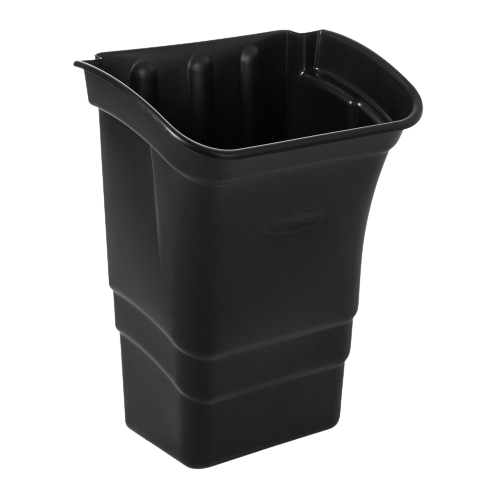 Rubbermaid Refuse Bin - 30.3L - Black (for Utility Carts)