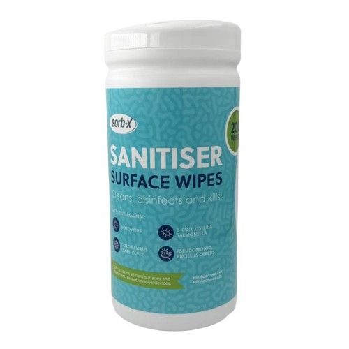 Sorb-X Sanitiser Surface Wipes