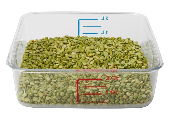 Rubbermaid Square Storage Container, 1.9L, Clear