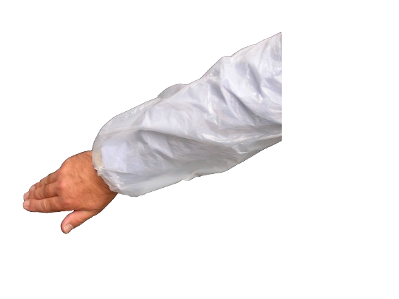 OverSleeve White PE Waterproof 420 x 220mm