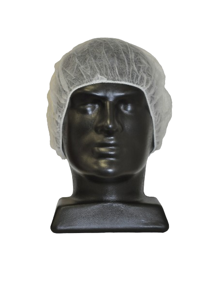 White Bouffant Hat 55cm