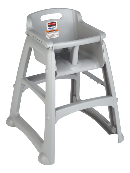 Rubbermaid STURDY CHAIR™ Youth Seat with Microban - Platinum