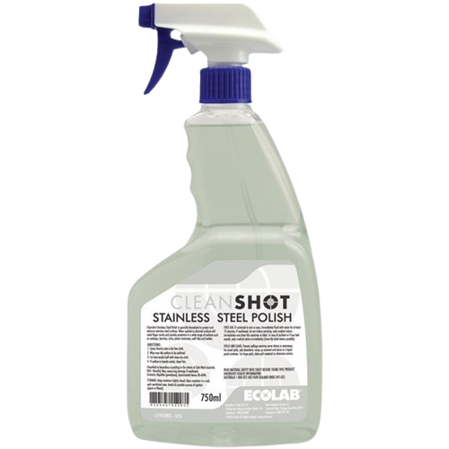 Ecolab Cleanshot Stainless Steel Spray Polish 750ml