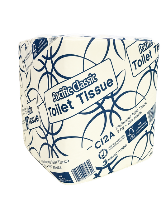 Pacific Classic Interleaved Tissue 2 Ply 250 Sheets - FSC®