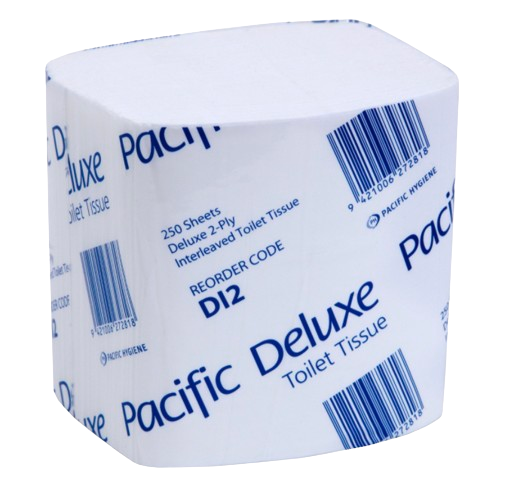 Pacific Deluxe Interleaved Tissue 2-Ply 250 Sheets