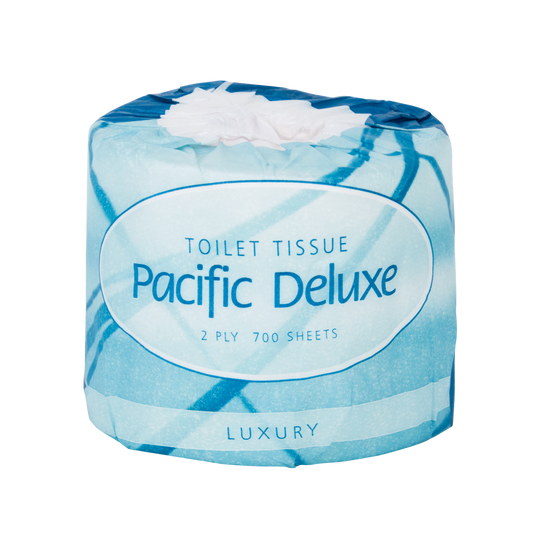 Pacific Deluxe Roll Toilet Tissue 2-Ply 700 Sheets