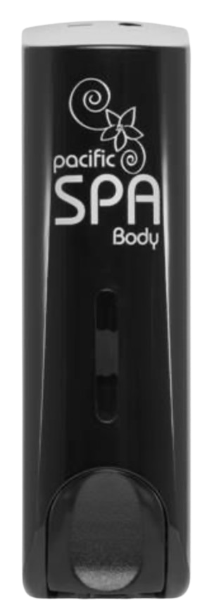 Pacific Spa 350ml Black Dispenser Body Wash