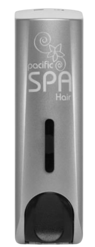 Pacific Spa 350ml Silver Dispenser Hair Shampoo