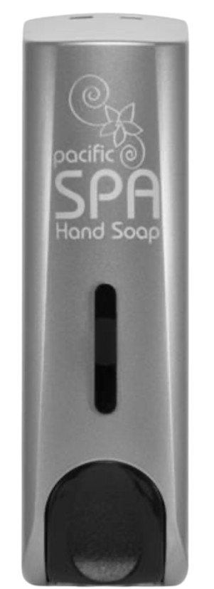 Pacific Spa 350ml Silver Dispenser Hand Soap