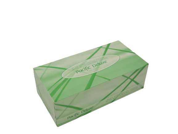 Pacific Deluxe Facial Tissue with Aloe Vera, 2 Ply - FSC