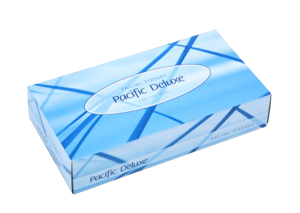 Pacific Deluxe Facial Tissue 2 Ply - FSC