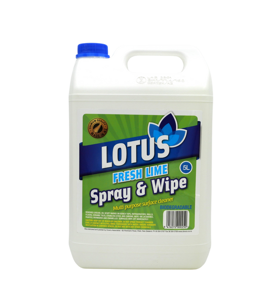 Lotus Spray and Wipe 5L