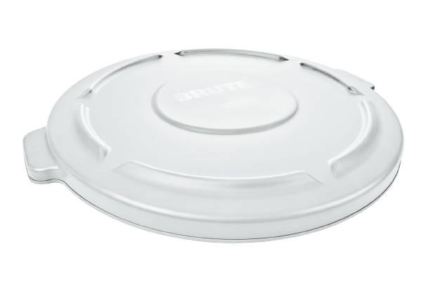 Rubbermaid BRUTE® Self Draining Lid 121L - White