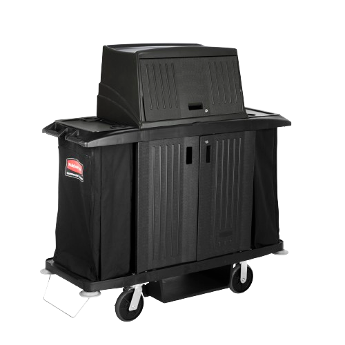 Rubbermaid Executive Security Hood - Traditional Housekeeping Cart ...