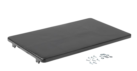 Rubbermaid Executive Adjustable Shelf Kit - Traditional Housekeeping Cart