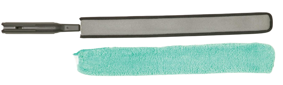 Rubbermaid Quick Connect Flexi Wand with Dusting Sleeve, Green