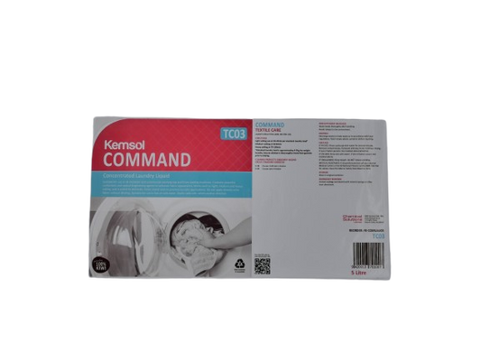 Command Laundry Liquid 20L Label