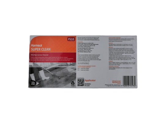 Super Clean App Label