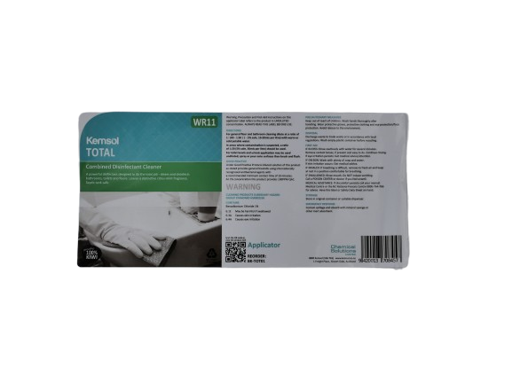 Total Cleaner/Sanitiser App Label – Pacific Hygiene