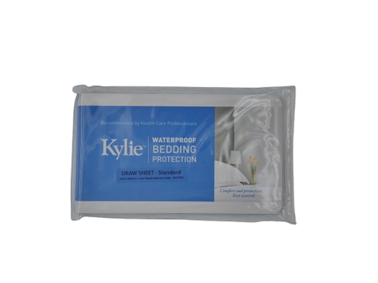 Kylie, Draw Sheet Single - Waterproof Bedding Protection