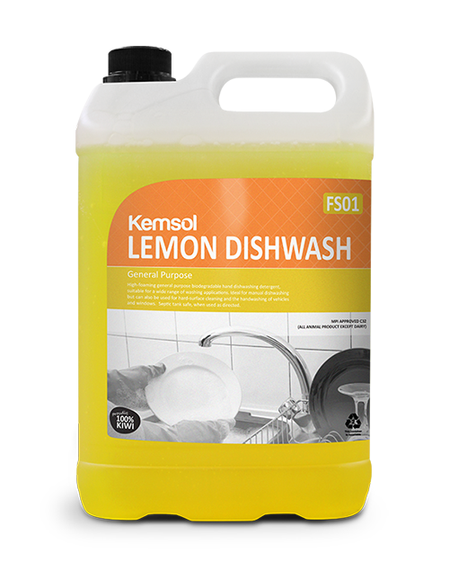 Kemsol Lemon Dishwash 5L – Pacific Hygiene