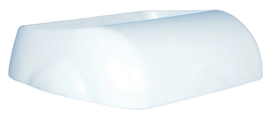 Waste Paper Bin White 23L - Lid