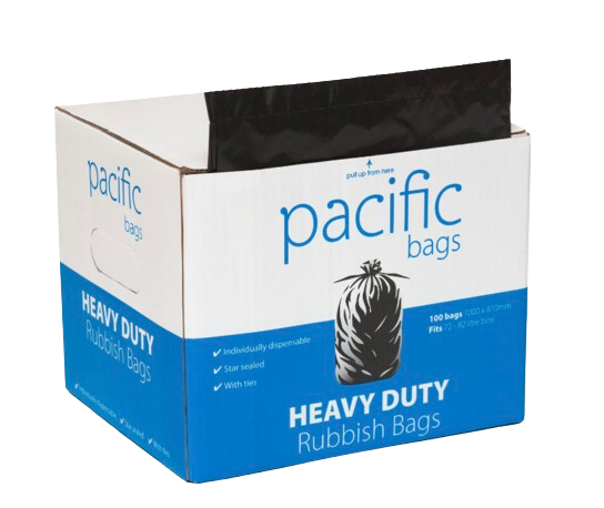 Pacific Dispenser Box, Roll, 82L, Black