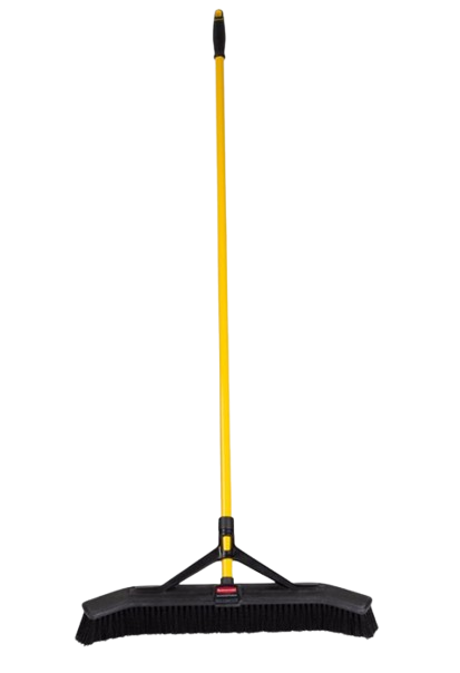 Rubbermaid MAXIMIZER Push to Center Push Broom