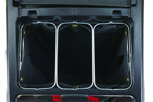 Rubbermaid Executive Triple Waste Wire Bag Divider