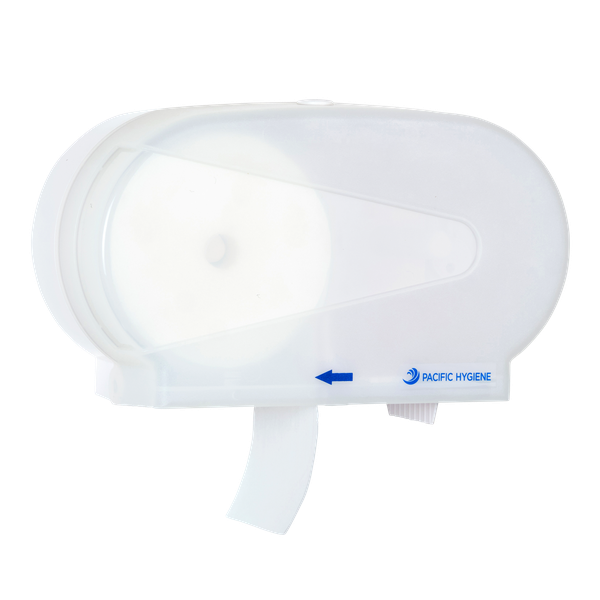 Pacific Hygiene Double Mini Jumbo Dispenser White