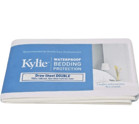 Kylie, Draw Sheet Single - Waterproof Bedding Protection