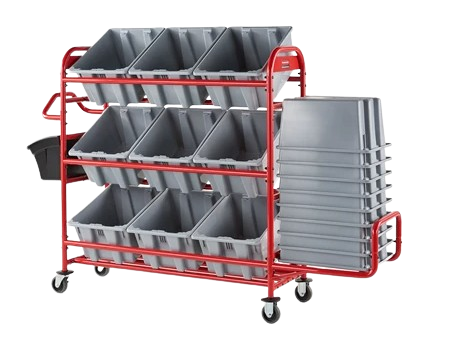 Rubbermaid Tote Picking Cart Storage Bracket