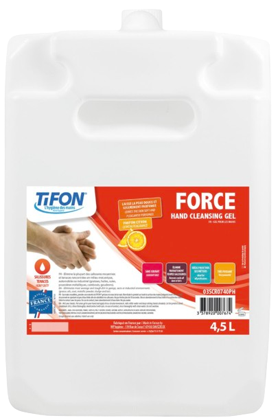 TiFon Force Gel Industrial Hand Cleaner 4.5L