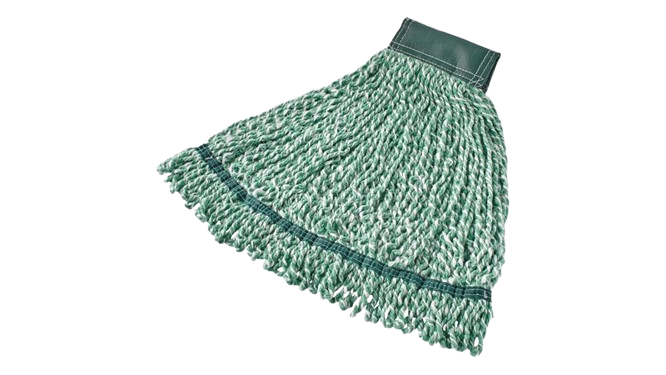 Rubbermaid Microfibre Tube Mop, 12.7 cm Headband, Green