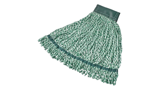 Rubbermaid Microfibre Tube Mop, 12.7 cm Headband, Green