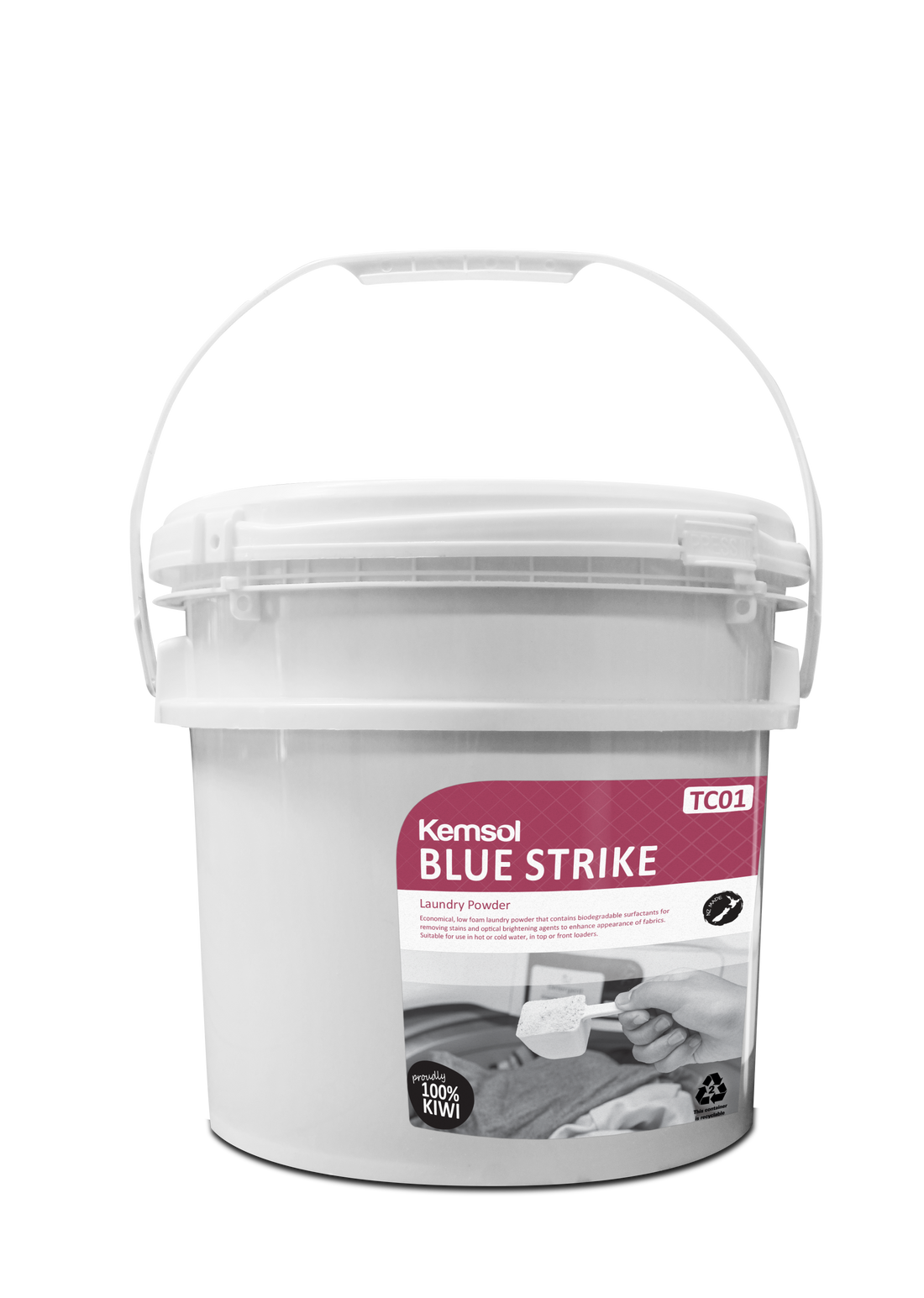 Kemsol Blue Strike Laundry Powder 10kg Pacific Hygiene