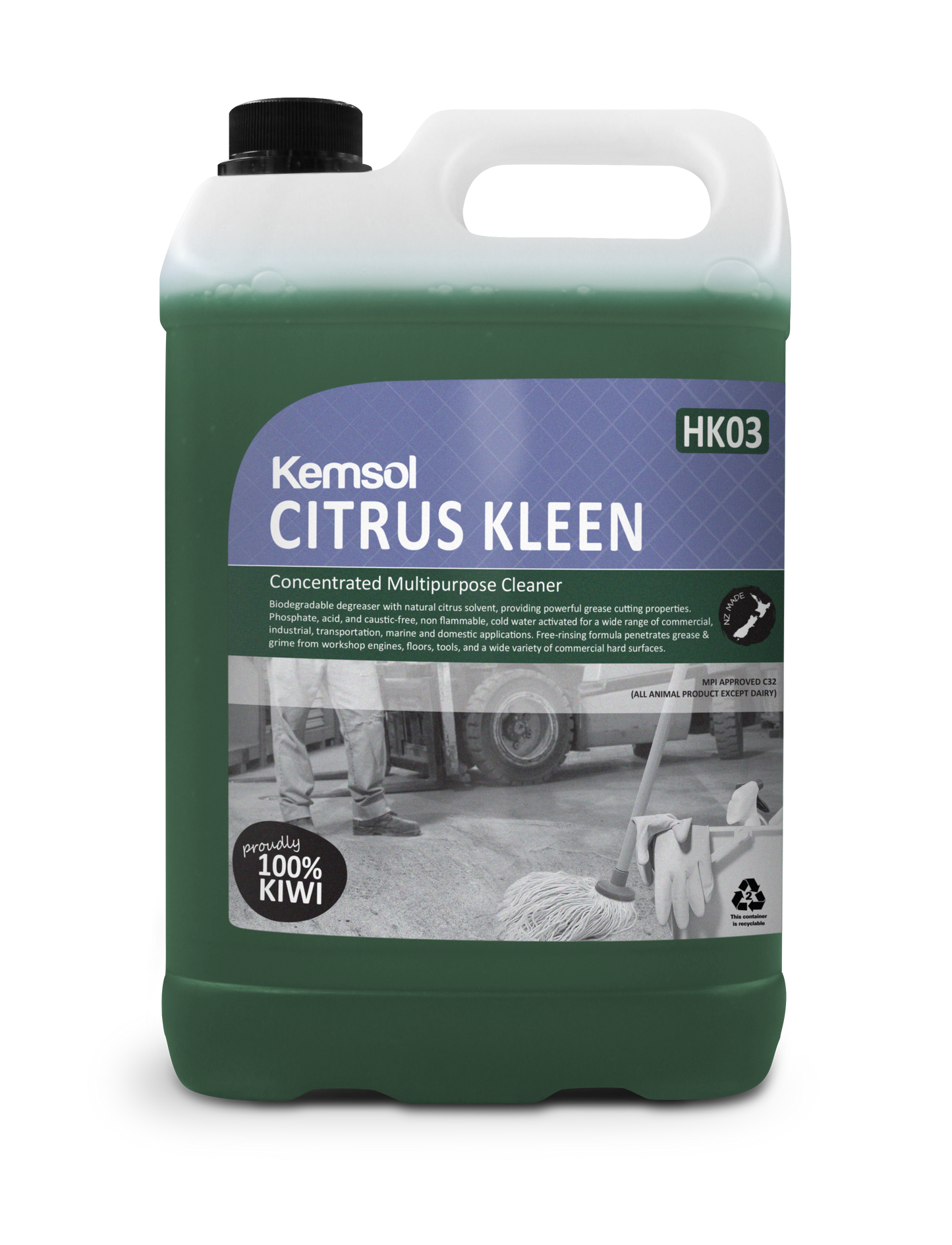 Kemsol Citrus Kleen Sanitiser 5L