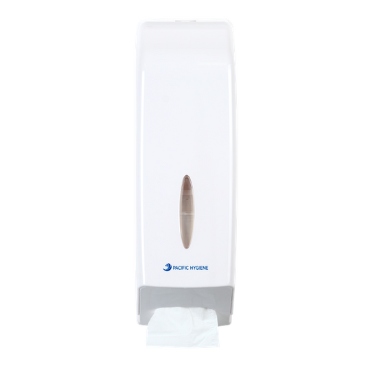 Pacific Hygiene Interleaved Toilet Tissue Dispenser White