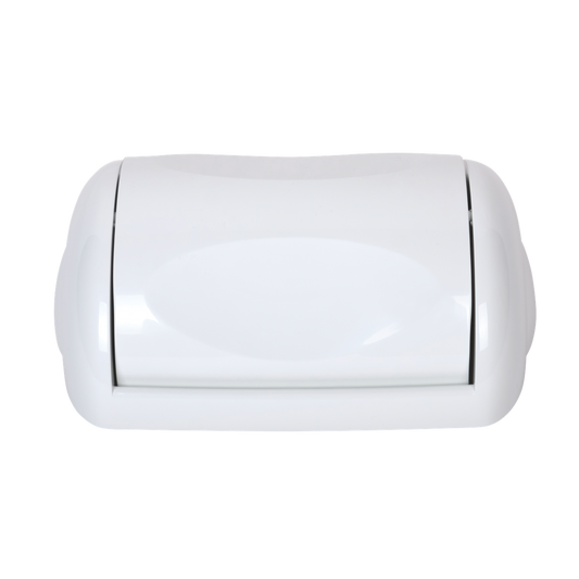 Waste Paper Bin White 23L - Swing Lid