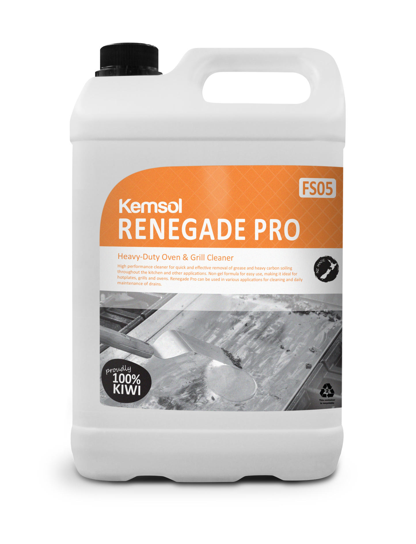 Kemsol Renegade PRO - HD Grill Cleaner 5L DG8 PH14