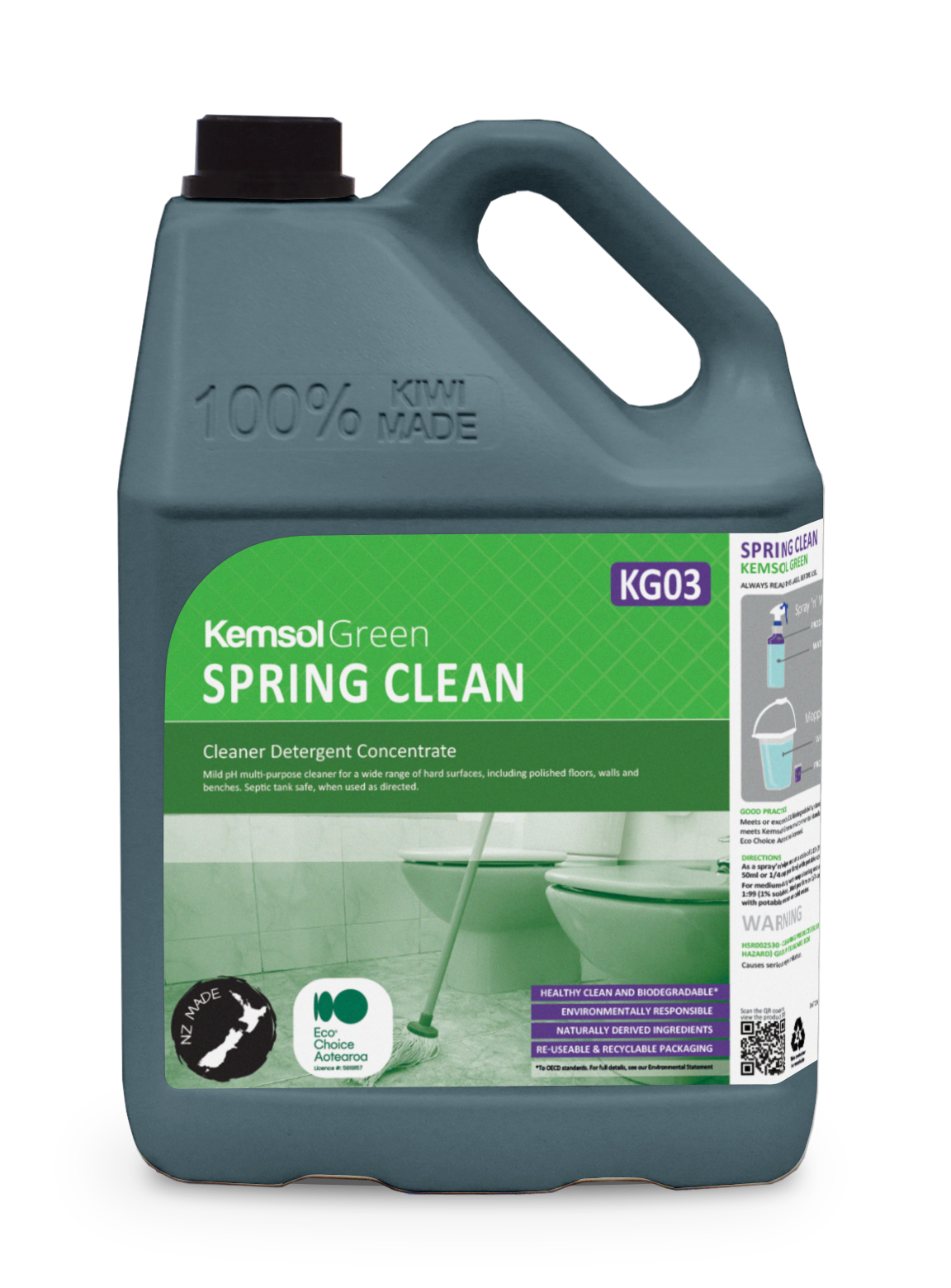 Kemsol Green Spring Clean Spray/Wipe